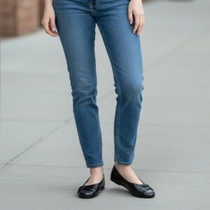 Call It Spring Embellished Black Ballet Flats Women’s Size 7